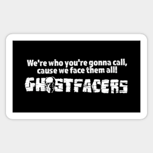 Ghostfacers! Sticker